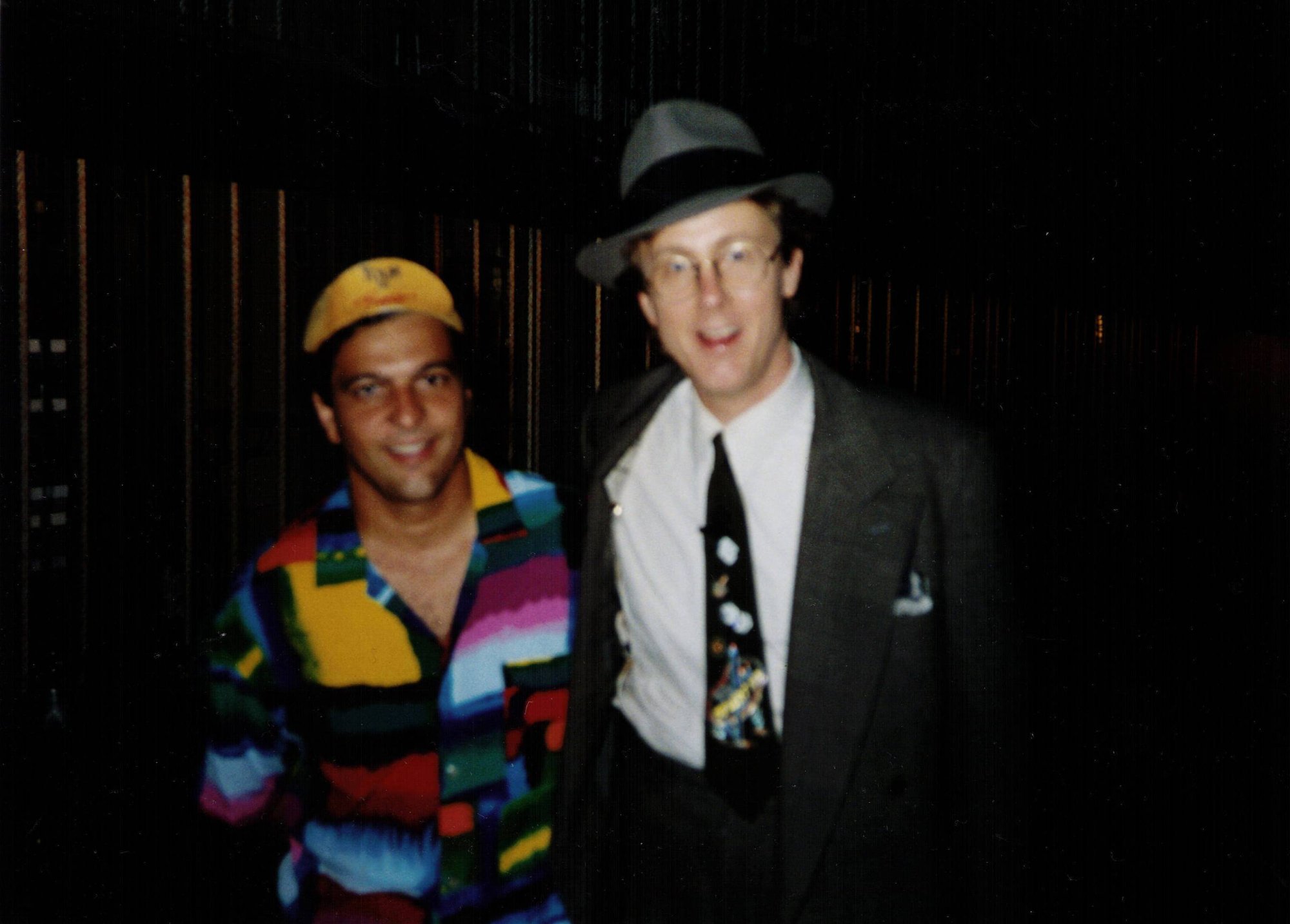 With Harry Anderson