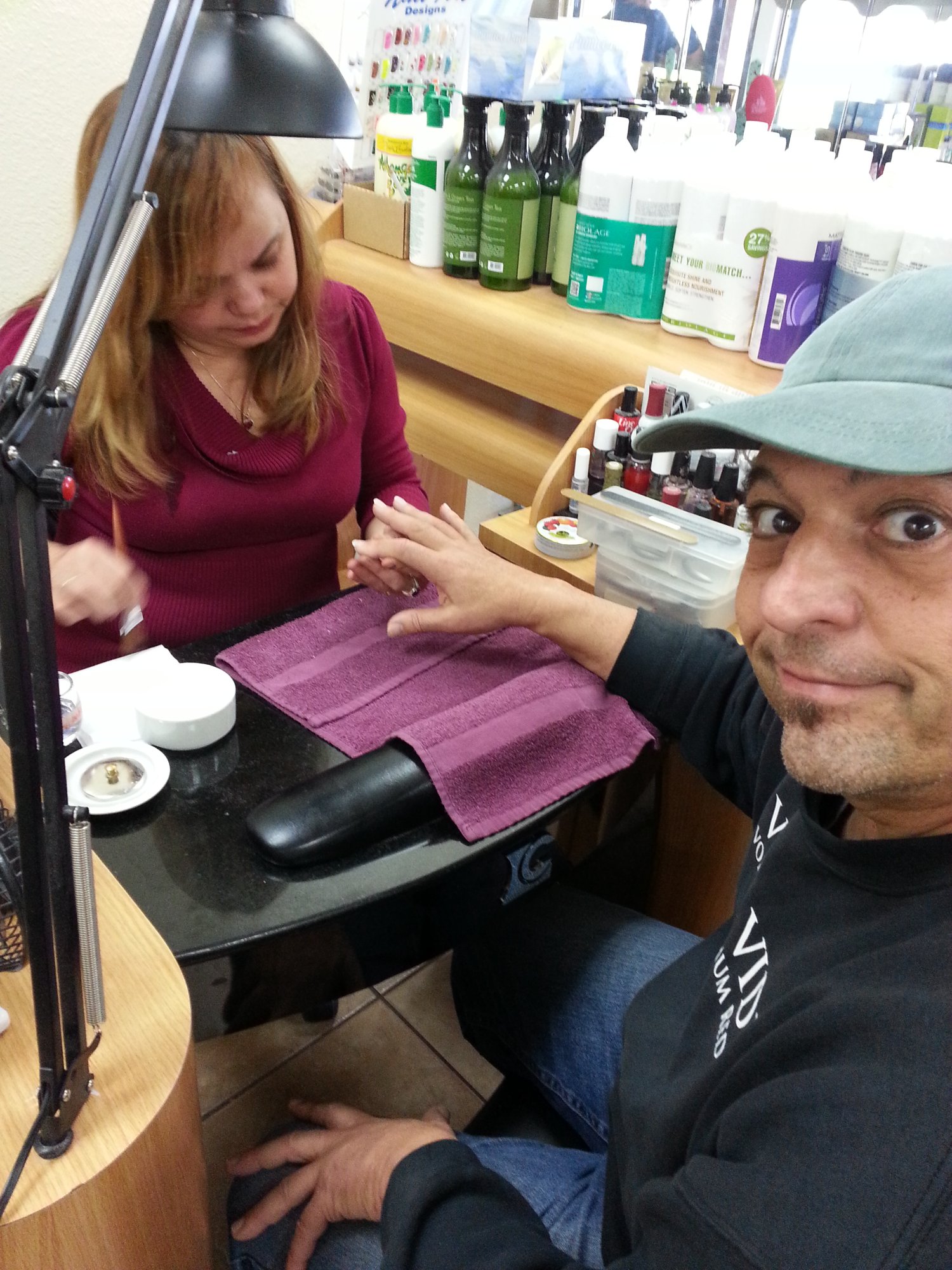 Getting right hand done for gig