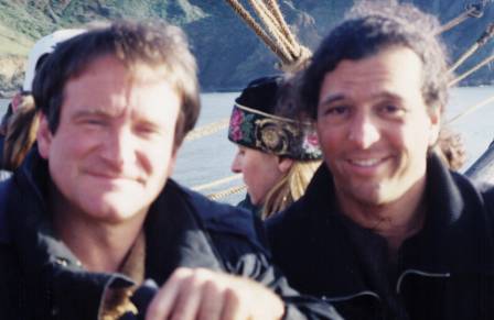 With Robin Williams